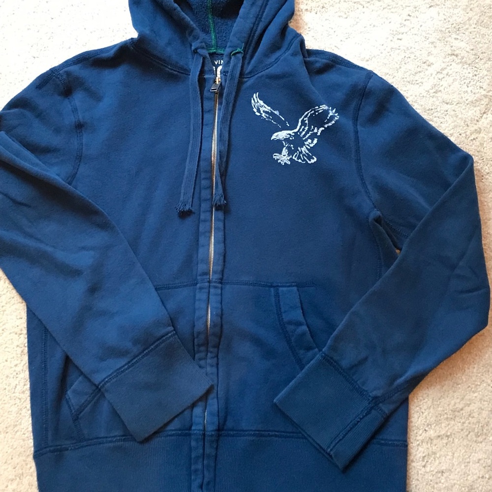 Men’s Small Full Zip Hoodie American Eagle